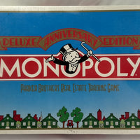 Deluxe Monopoly Game (White Box) - 1984/91 - Parker Brothers - New/Sealed