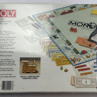 Deluxe Monopoly Game (White Box) - 1984/91 - Parker Brothers - New/Sealed