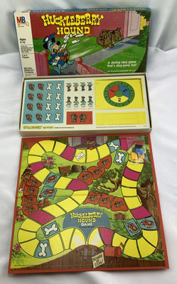 Huckleberry Hound Board Game - 1981 - Milton Bradley - New Old Stock