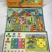 Goofy Mr. Fix It Game - 1980 - Whitman - New Old Stock Unpunched