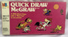Quick Draw McGraw Board Game - 1981 - Milton Bradley - New Old Stock Unpunched