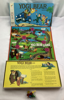 Yogi Bear Game - 1971 - Milton Bradley - New Old Stock Unpunched