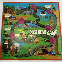 Yogi Bear Game - 1971 - Milton Bradley - New Old Stock Unpunched