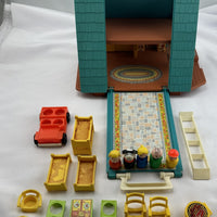 1974 Fisher Price Little A Frame House #990 - 1974 - Very Good Condition