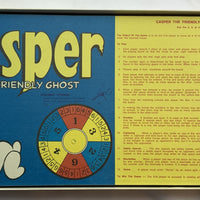 Casper the Friendly Ghost Game - 1959 - Milton Bradley - New Old Stock Unpunched