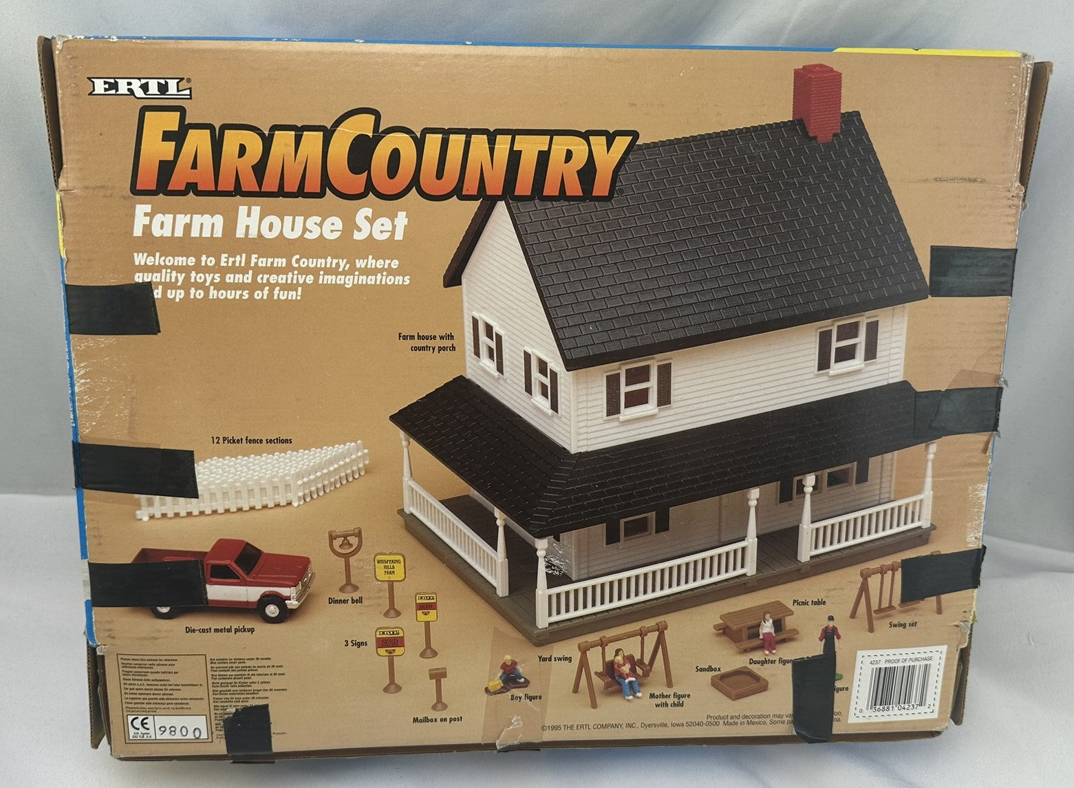 Ertl Farm House Set - 1995 - Complete - Great Condition | Mandi's Attic ...
