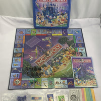 Disney Monopoly Game in Tin - 2001 - Parker Brothers - Great Condition