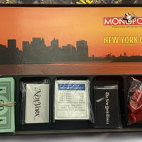 New York City Monopoly Board Game - 2001 - USAopoly - Very Good Condition