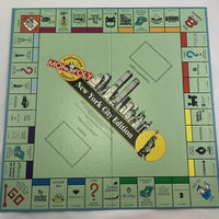 New York City Monopoly Board Game - 1996 - USAopoly - Very Good Condition