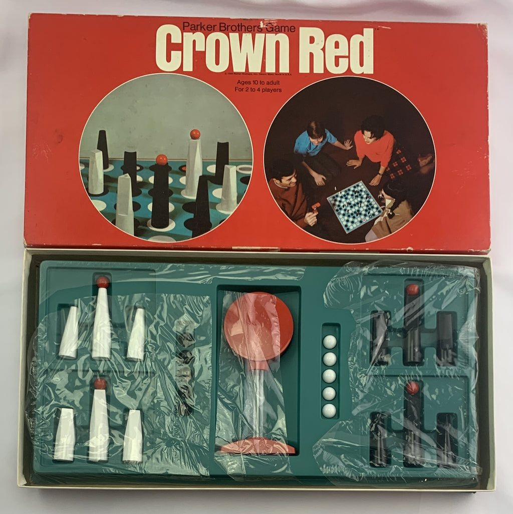 Crown Red Game - 1969 - Parker Brothers - New Old Stock