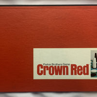 Crown Red Game - 1969 - Parker Brothers - New Old Stock