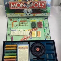 Deluxe Monopoly Game - 1995/1998 - Parker Brothers - Very Good Condition