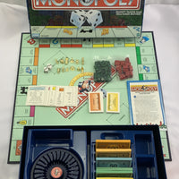 Deluxe Monopoly Game - 1998 - Parker Brothers - Very Good Condition