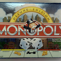 Deluxe Monopoly Game - 1998 - Parker Brothers - Very Good Condition