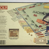 Deluxe Monopoly Game - 1984 - Parker Brothers - Very Good Condition
