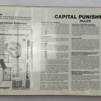 Capital Punishment Board Game - 1981 - Hammerhead Games - New/Sealed
