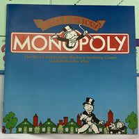 Deluxe Monopoly Game (White Box) - 1984/91 - Parker Brothers - Very Good Condition