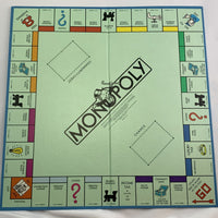 Deluxe Monopoly Game (White Box) - 1984/91 - Parker Brothers - Very Good Condition