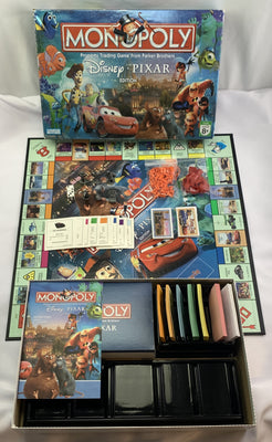 Disney Pixar Monopoly Game - 2005 - Parker Brothers - Great Condition