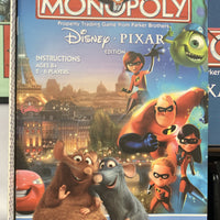Disney Pixar Monopoly Game - 2005 - Parker Brothers - Great Condition