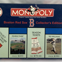 Boston Red Sox Collectors Monopoly - 2000 - USAopoly - Great Condition