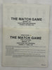Match Game - 1974 - Milton Bradley - Great Condition