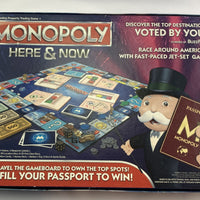 Monopoly Here and Now Board Game America's Cities - 2015 - USAopoly - New Old Stock