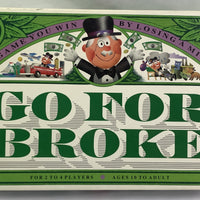 Go For Broke Board Game - 1992 - Selchow & Righter - Great Condition