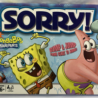 Sorry! Spongebob Edition Game - 2008 - Parker Brothers - Great Condition