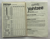 Travel Yahtzee Game - 1989 - Milton Bradley - Great Condition
