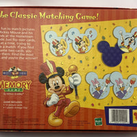 Memory Mickey Mouse Game - 1998 - Milton Bradley - Great Condition