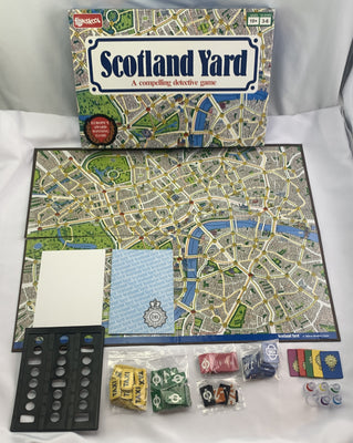 Scotland Yard Game - 1983 - Funskool - Great Condition