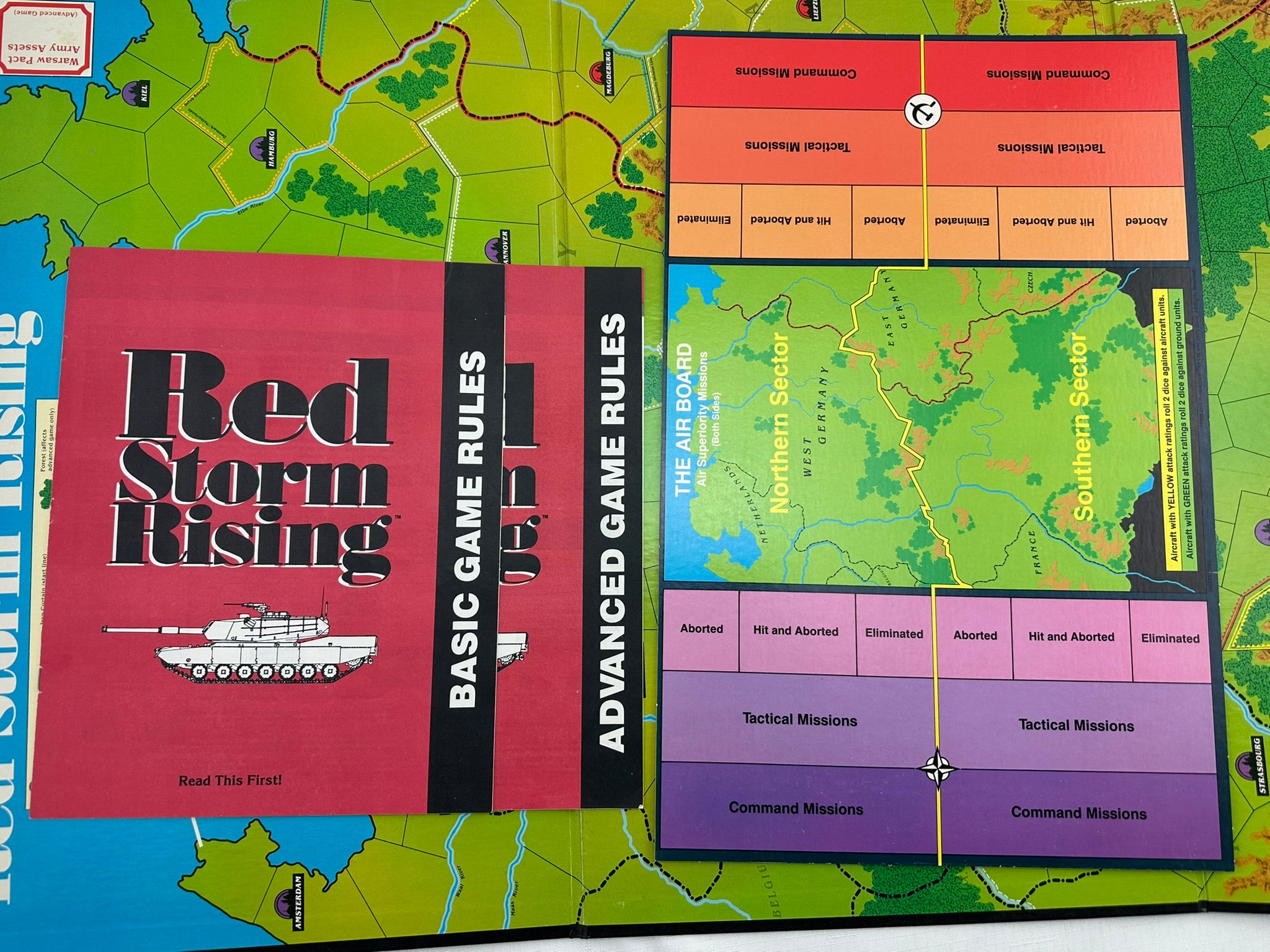 Red Storm Rising Game - 1989 - TSR - Great Condition | Mandi's Attic Toys