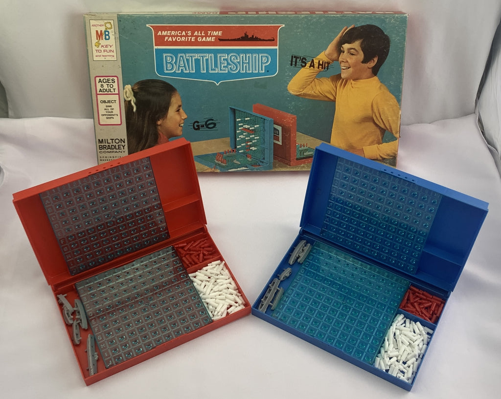 Battleship Game - 1971 - Milton Bradley - Great Condition