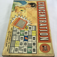 Concentration Game 1st Edition - 1959 - Milton Bradley - Great Condition