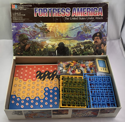 Fortress America Game - 1986 - Milton Bradley - Never Played
