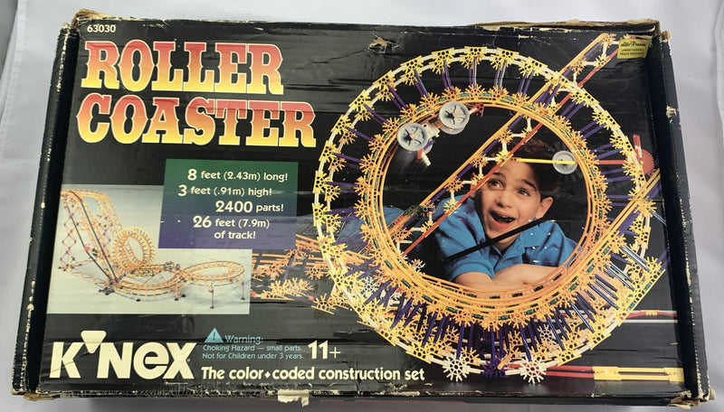 Knex Roller Coaster the Original 1st Roller Coaster #63030