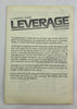 Leverage Game - 1977 - Milton Bradley - Great Condition