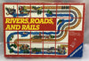 Rivers, Roads & Rails Game - 1984 - Ravensburger - Good Condition