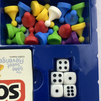 Family Game Night Book and 4 Pack Games Set Scrabble, Clue, Sorry, Yahtzee - 2001 - Hasbro - Good Condition