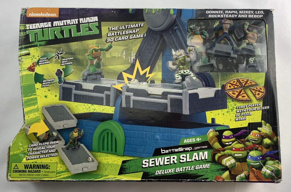Teenage Mutant Ninja Turtles Sewer Slam Battle Game - 2016 - Battlesnap Games - New/Sealed