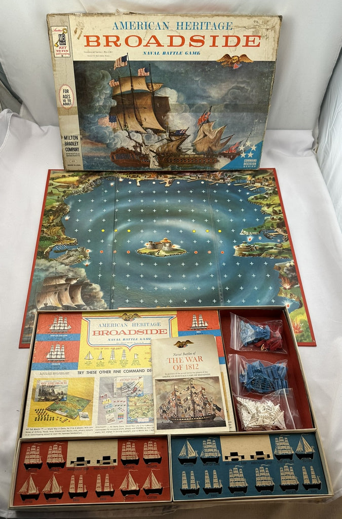 Broadside Express Broadside Game - 1962 - Milton Bradley - Good Condition | Mandi's Attic ...