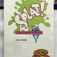 Splat! Board Game - 1990 - Milton Bradley - Great Condition