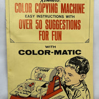 1967 Kenner Color Copying Machine - Clean - Great Condition