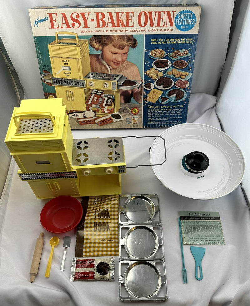 Yellow Easy Bake Oven 1964 Easy Bake Oven By Kenner Clean Great
