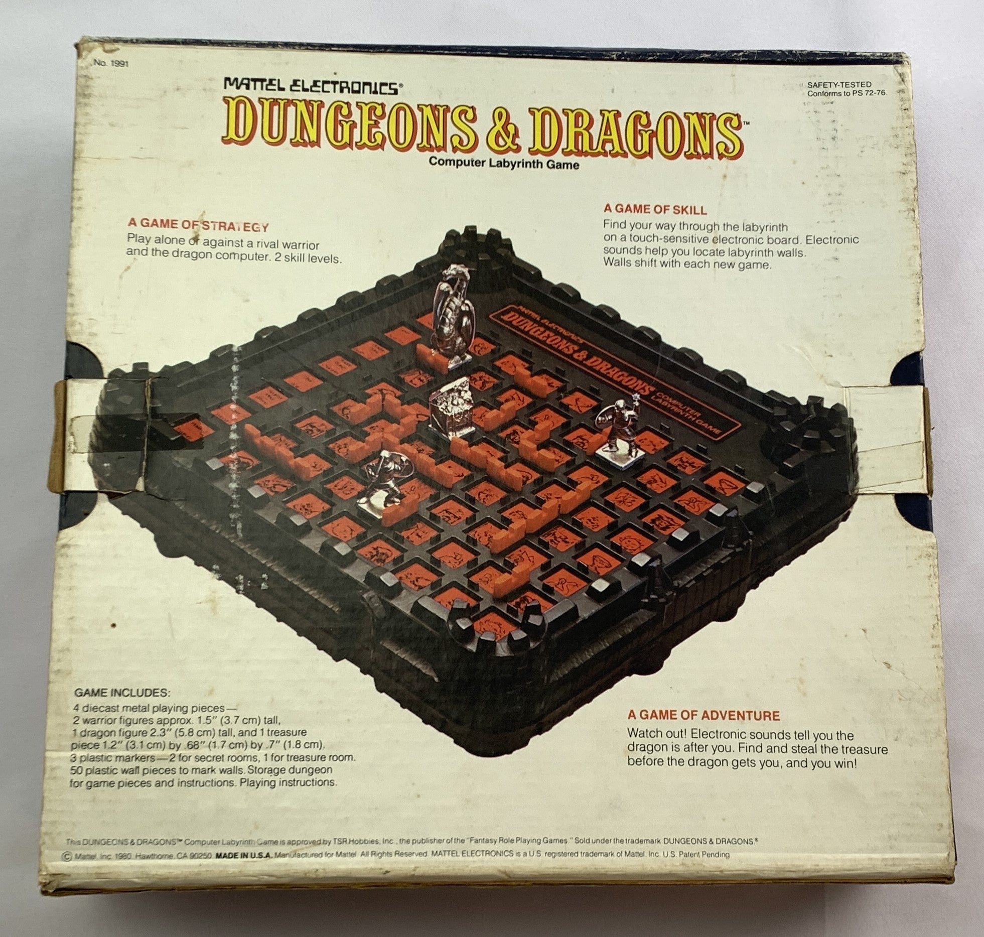 Dungeons & Dragons Computer Labyrinth Game - 1980 - Mattel - Great Con ...