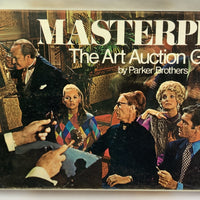 Masterpiece Art Auction Game - 1970 - Parker Brothers - Great Condition
