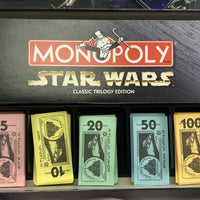Monopoly Game Star Wars Classic Trilogy Edition - 1997 - Parker Brothers - Very Good Condition