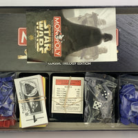 Monopoly Game Star Wars Classic Trilogy Edition - 1997 - Parker Brothers - Very Good Condition