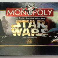 Monopoly Game Star Wars Classic Trilogy Edition - 1997 - Parker Brothers - Very Good Condition